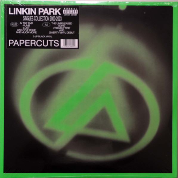 Linkin Park – Papercuts (2024, Clear with Black & Red Splatter 