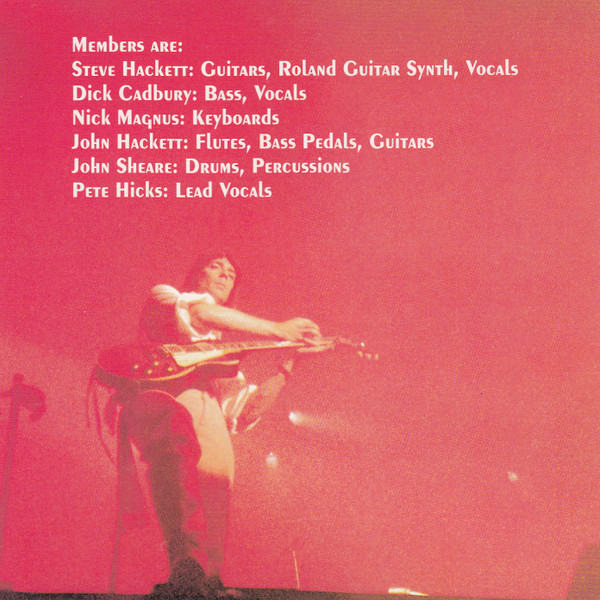 descargar álbum Steve Hackett - Live Star of Sirius