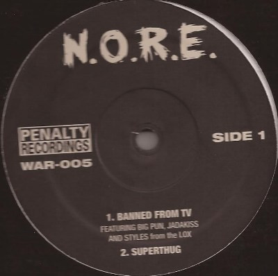 N.O.R.E. – Banned From T.V. / Superthug (2005, Vinyl) - Discogs