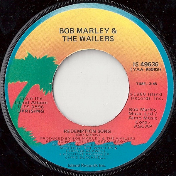 Bob Marley & The Wailers - Redemption Song | Releases | Discogs