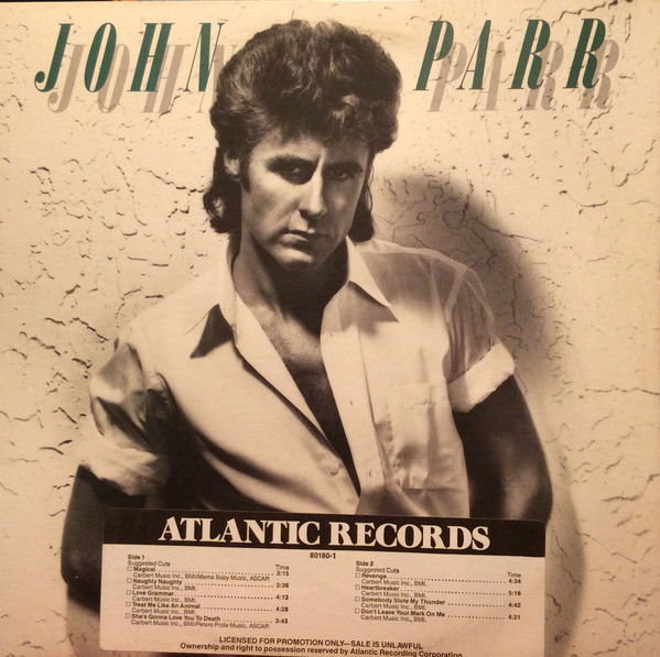 John Parr - John Parr | Releases | Discogs