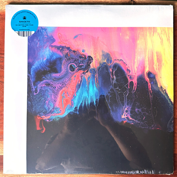 Shigeto – No Better Time Than Now (2023, Blue, Black & White Swirl