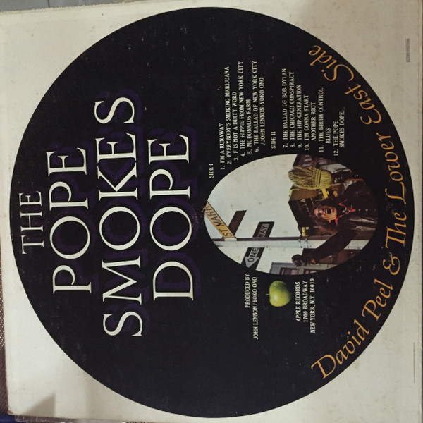 David Peel & The Lower East Side – The Pope Smokes Dope (1972, 8