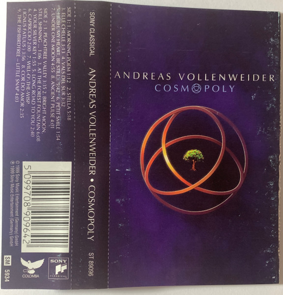 Andreas Vollenweider – Cosmopoly (2000, Cassette) - Discogs