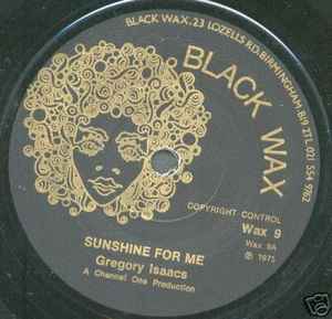 Gregory Isaacs – Sunshine For Me (1975, Vinyl) - Discogs