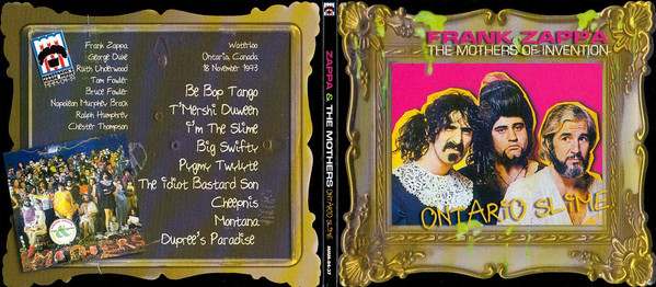 Album herunterladen Zappa & The Mothers - Ontario Slime