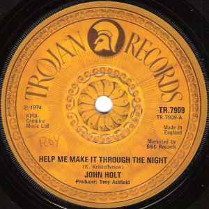 John Holt - Help Me Make It Through The Night album cover