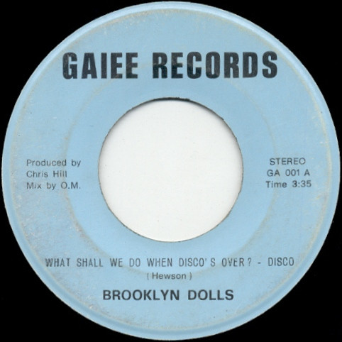 Album herunterladen Brooklyn Dolls - What Shall We Do When Discos Over Disco