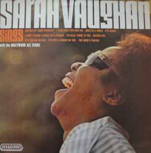 Sarah Vaughan - Sings With The Hollywood All Stars album cover
