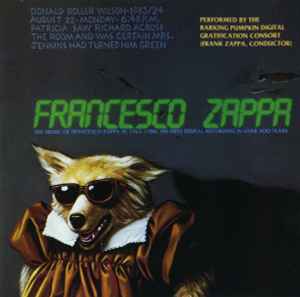 Frank Zappa - Francesco Zappa album cover