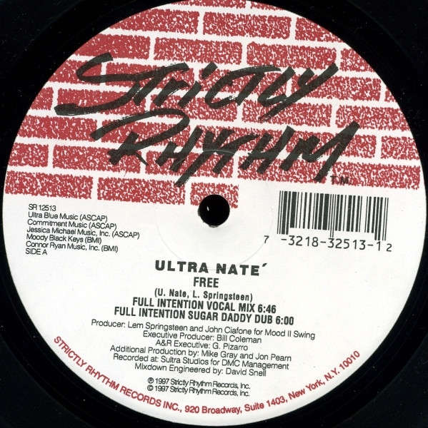 Ultra Naté – Free (1997, Generic sleeve, Vinyl) - Discogs