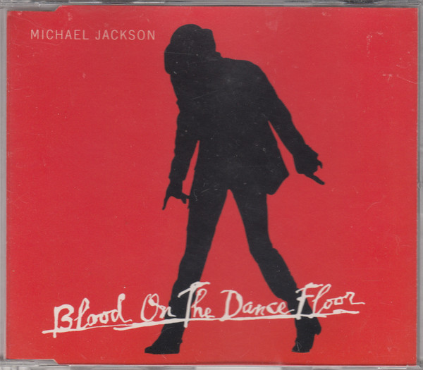 Michael Jackson 3D Image of Blood on the Dancefloor cover with original beads 