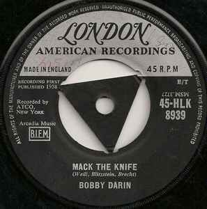 Bobby Darin - Mack The Knife album cover