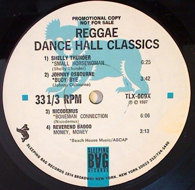 Reggae Dance Hall Classics (1987, Vinyl) - Discogs