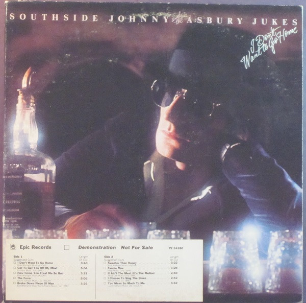 Southside Johnny And The Asbury Jukes – I Don't Want To Go Home