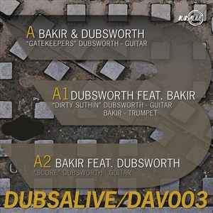 Dubsworth - DAV003 album cover