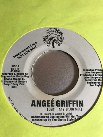 Angeé – Toby (1989, Vinyl) - Discogs