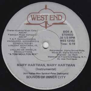 Sounds Of Inner City - Mary Hartman, Mary Hartman album cover