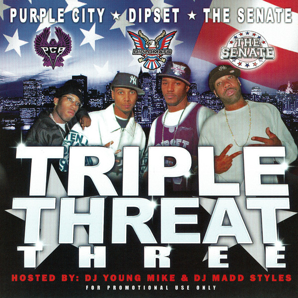 Album herunterladen The Senate , Taliban , Dipset - Triple Threat Three