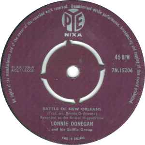 Battle Of New Orleans - Lonnie Donegan And His Skiffle Group