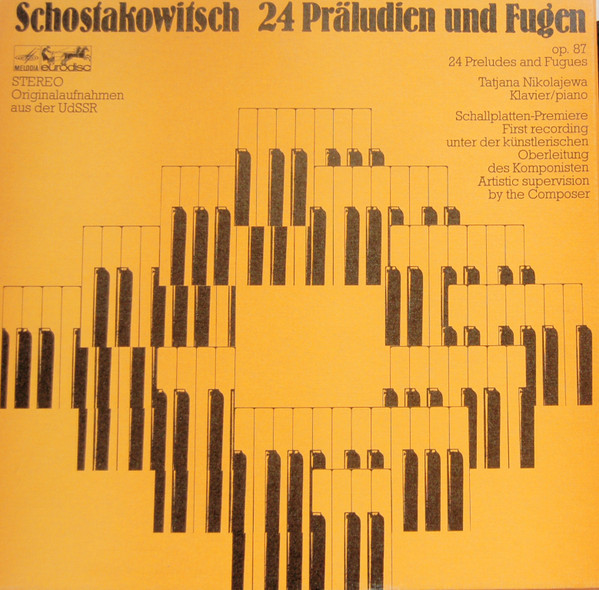Album herunterladen Schostakowitsch, Tatjana Nikolajewa - 24 Präludien Und Fugen Op 87