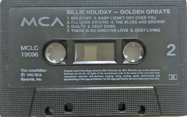 Album herunterladen Billie Holiday - Golden Greats