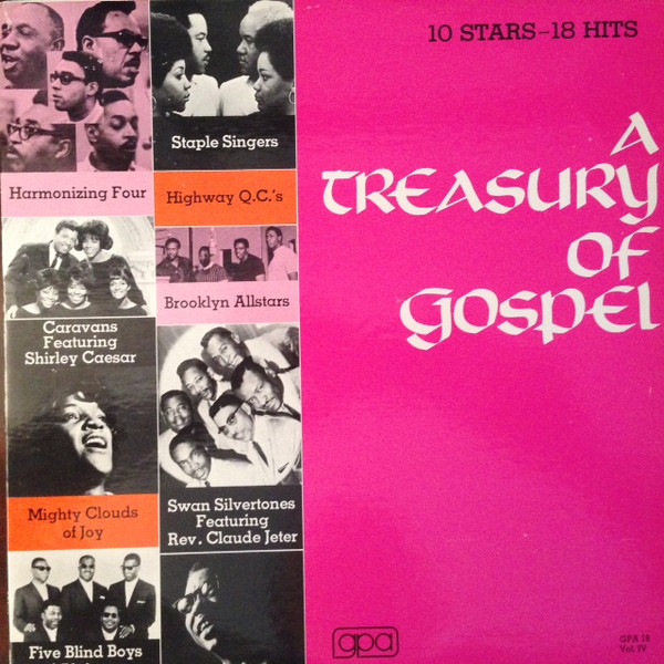 lataa albumi Various - A Treasury Of Gospel