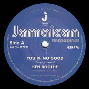 You're No Good / Ken Boothe - 洋楽