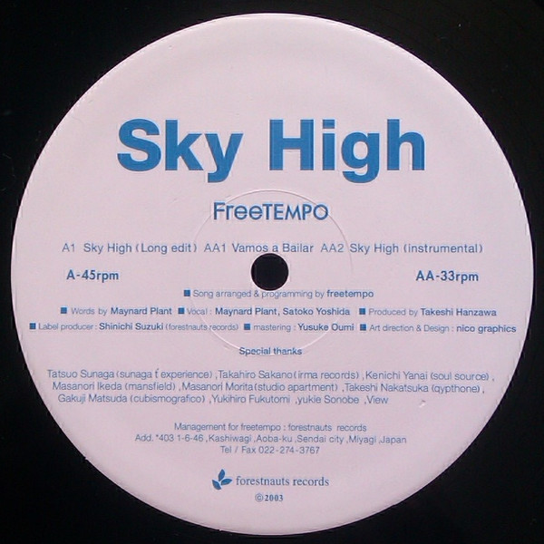FreeTEMPO – Sky High (2003, Vinyl) - Discogs