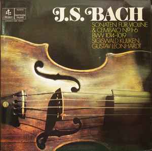 Couverture de l'album Johann Sebastian Bach-Sonates Fur Violine & Cembalo N°1-6 BWV 1014-1019