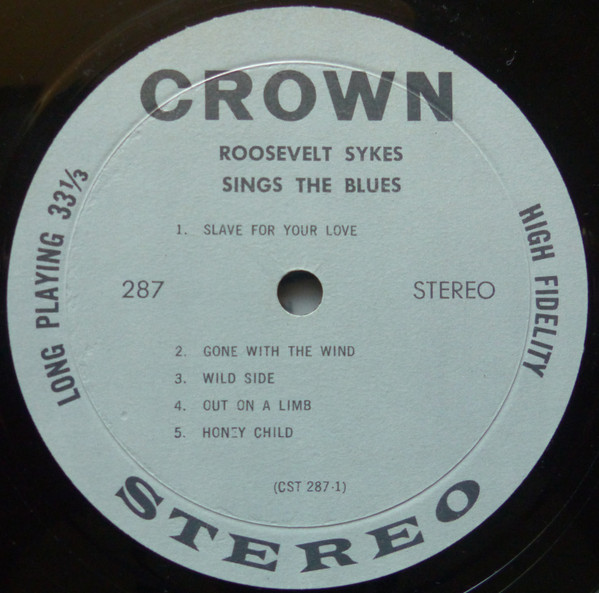 descargar álbum Roosevelt Sykes - Sings The Blues