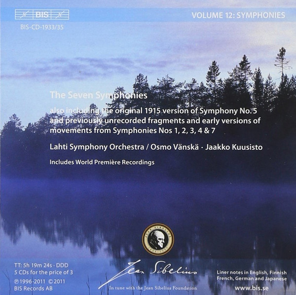 lataa albumi Sibelius - Symphonies