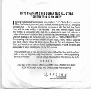 Rhys Chatham & His Guitar Trio All-Stars - Guitar Trio Is My Life! アルバムカバー