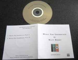 Matt Berry (3) - Music For Insomniacs album cover