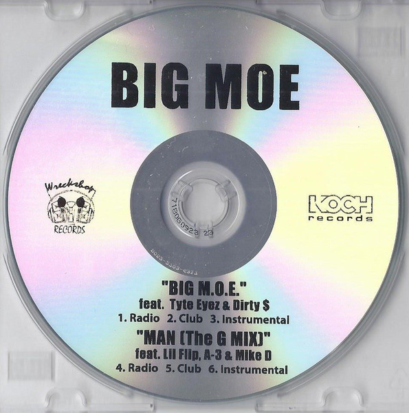 Big Moe – Big M.O.E. / Man (The G Mix) (CDr) - Discogs