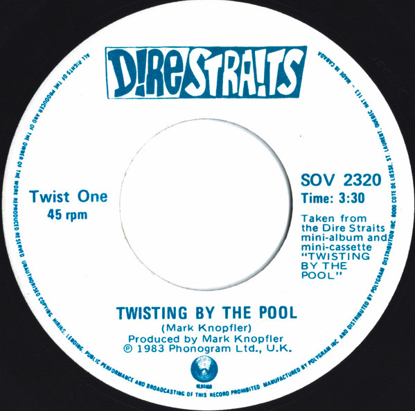 Dire Straits - Twisting By The Pool | Vertigo (SOV 2320) - 3