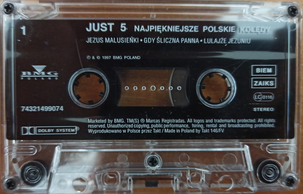 baixar álbum Just 5 - Najpiękniejsze Polskie Kolędy
