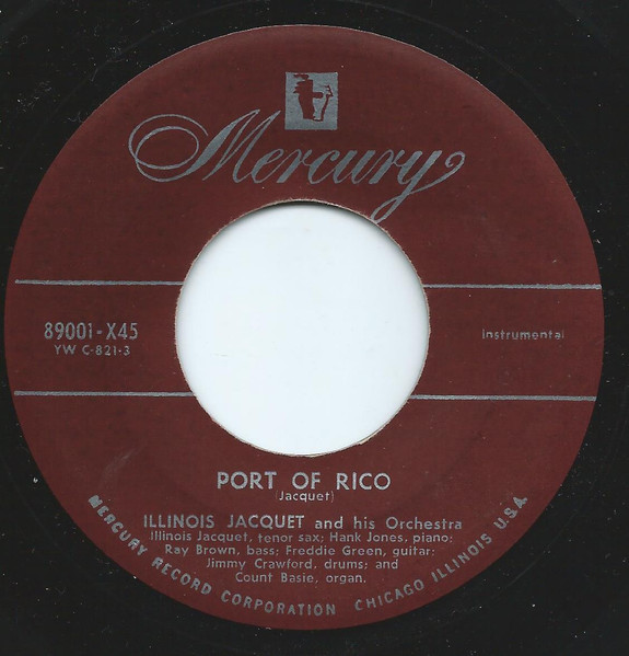 Illinois Jacquet And His Orchestra – Port Of Rico (Vinyl) - Discogs