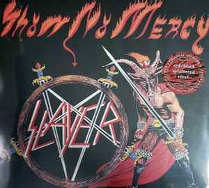 Slayer – Show No Mercy (2021, Transparent Red / Black Splatter