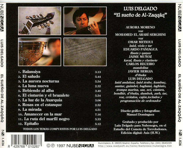 ladda ner album Luis Delgado - El Sueño De Al Zaqqâq