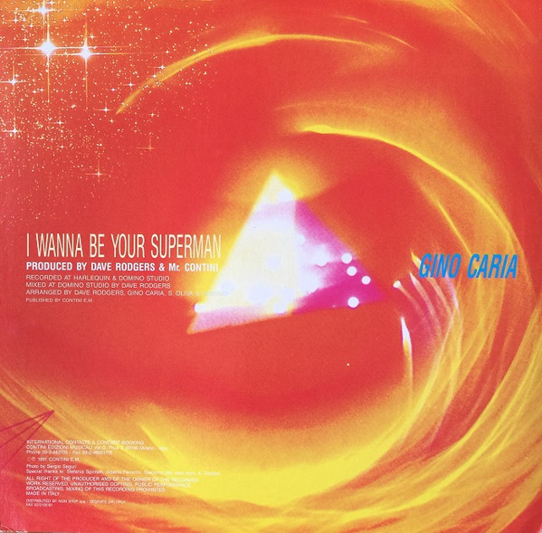 Gino Caria - I Wanna Be Your Superman | Releases | Discogs