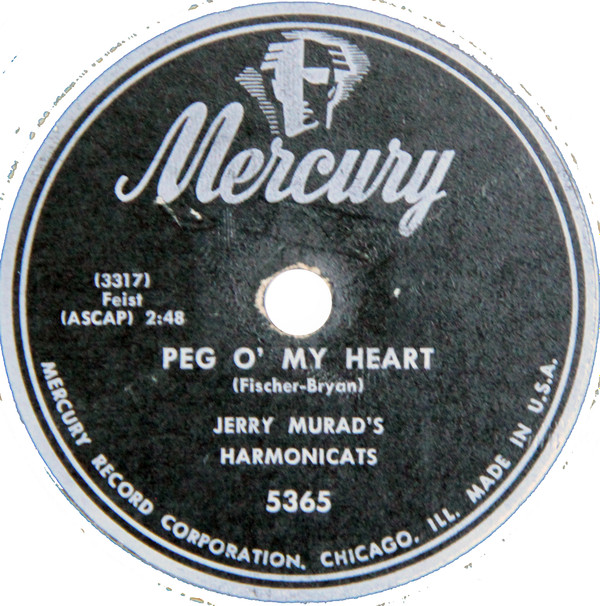 descargar álbum Jerry Murad's Harmonicats - Peg O My Heart Harmonica Boogie