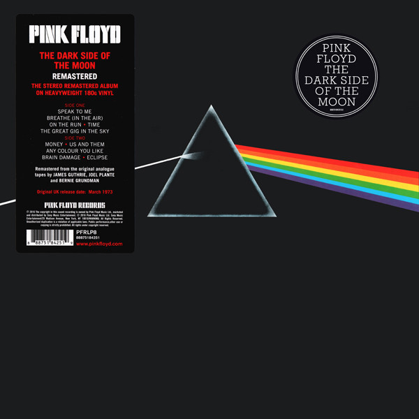 Album Artwork for The Dark Side Of The Moon - Pink Floyd