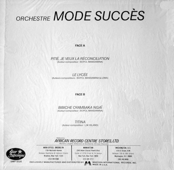 descargar álbum Bopol Et Orchestre Mode Succes - Innovation Vol1