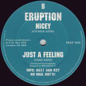 Nicey / Just A Feeling - Eruption