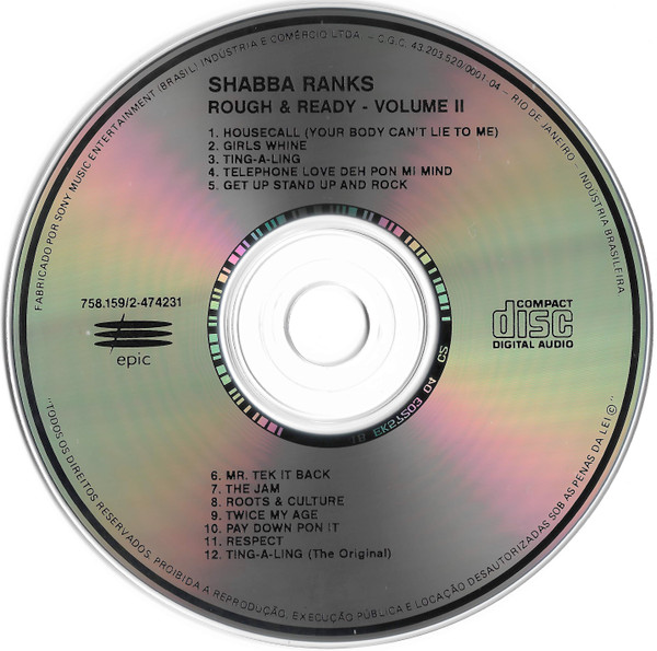 baixar álbum Shabba Ranks - Rough Ready Volume II