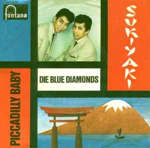 The Blue Diamonds - Sukiyaki / Piccadilly Baby album cover