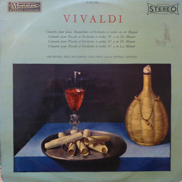 last ned album Vivaldi - Concerto Pour Deux Mandolines Et Orchestre A Cordes 3 Concerto Pour Piccolo Et Orchestre A Cordes