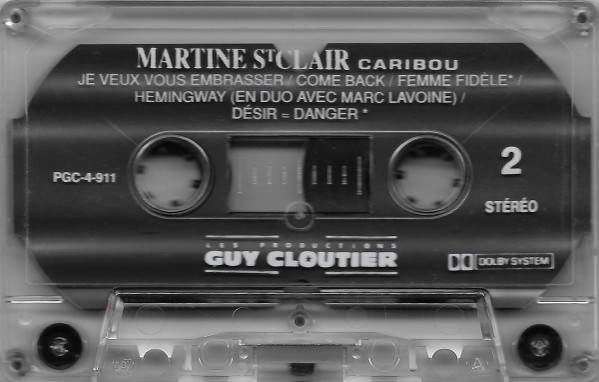 Martine St Clair - Caribou | Les Productions Guy Cloutier (PGC-4-911) - 4