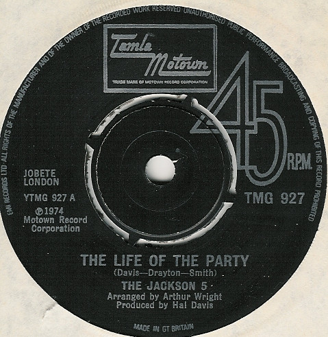 The Jackson 5 - The Life Of The Party | Releases | Discogs